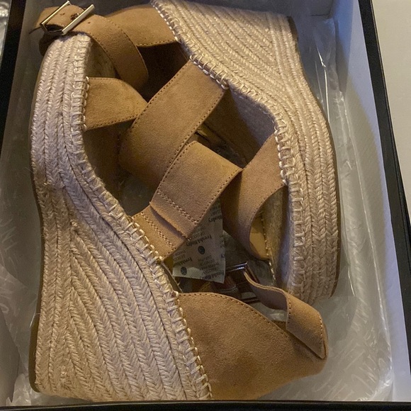 INC Women's Catiana Wedge Sandals, Created for Macy's - Picture 4 of 7